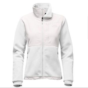 White north face Denali fleece
